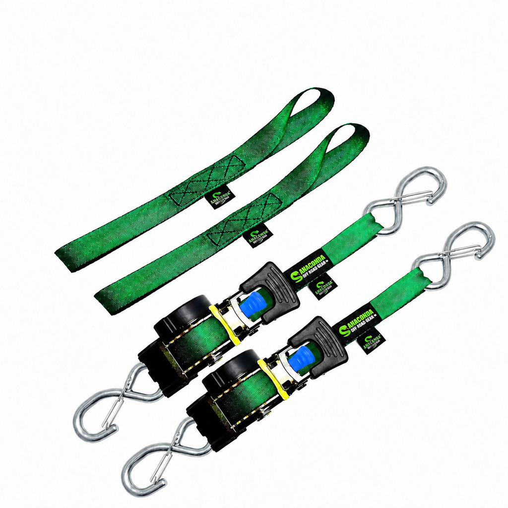 ANACONDA SMARTLOCK STRAPS (MARINE SERIES) 1IN x 10FT 2-PACK ,     ألإصدار البحري, طقم من 2